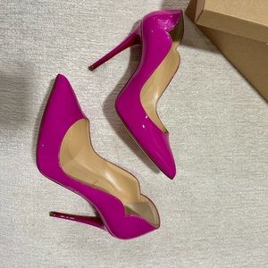 Christian Louboutin Hot Chick 100 Patent L183 Diva
